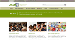 Desktop Screenshot of m.ascd.org